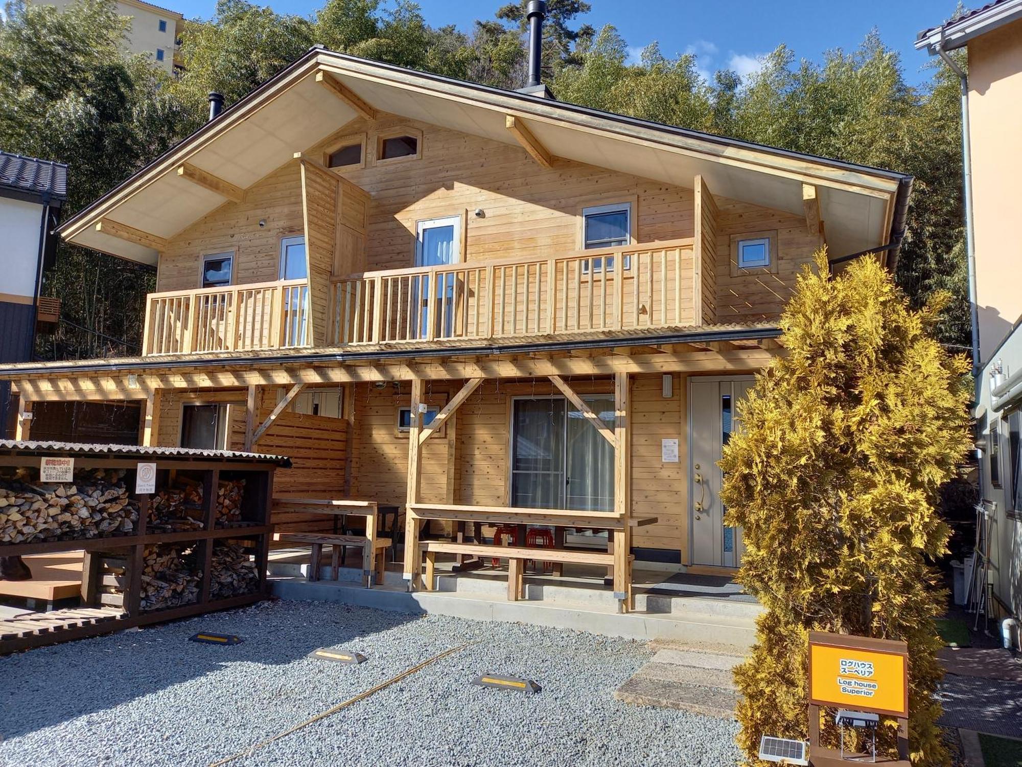 Villa Orange Cabin Fujikawaguchiko Exterior photo